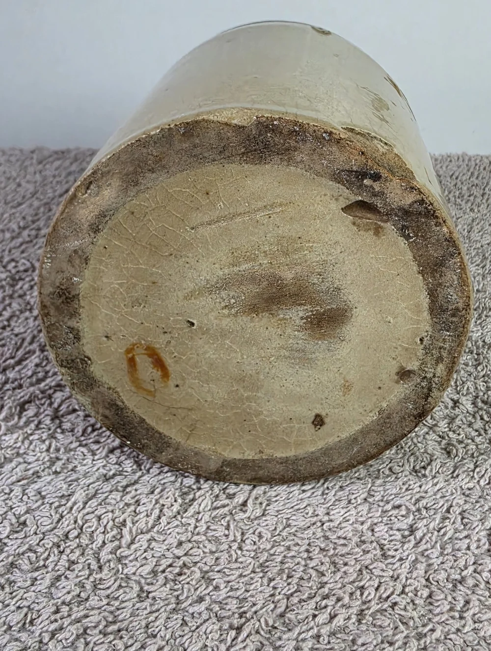 Antique Weir Pottery Canning Jar